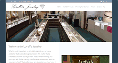 Desktop Screenshot of lorellisjewelry.com